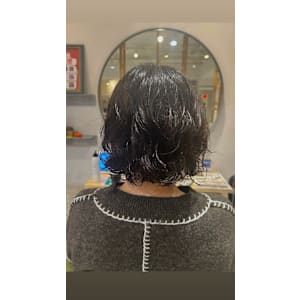 黒髪×パーマ - EARTH/M 新小岩店【ヘアメイクアースモード  シンコイワテン】掲載中