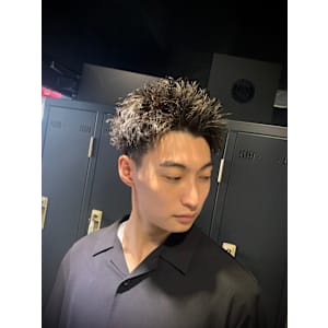 スパイキーショート×短髪×ピンパーマ×ソフトツイスト×無造作 - owl 心斎橋【アウル シンサイバシ】掲載中