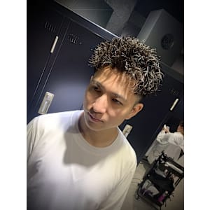 スパイキーショート×men's×ソフトツイスト×メンズパーマ - owl 心斎橋【アウル シンサイバシ】掲載中