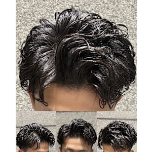 日本橋　室町　メンズ　ナチュラルパーマ