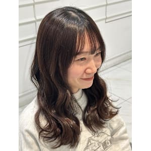 ナチュラルブラウン波巻きスタイル - NYNY 姫路本店【ニューヨークニューヨーク ヒメジホンテン】掲載中
