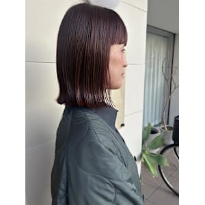 レッドブラウン×ボブ - gem by artefice【ジェム バイ アルテフィーチェ】【ジェム バイ アルテフィーチェ】掲載中