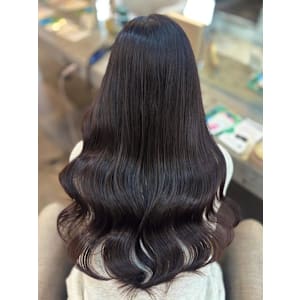 小顔ヘア/髪質改善/ブリーチなしカラー/ヘアアレンジ