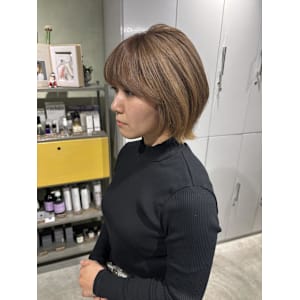 ローライトレイヤーボブ - gem by artefice【ジェム バイ アルテフィーチェ】【ジェム バイ アルテフィーチェ】掲載中