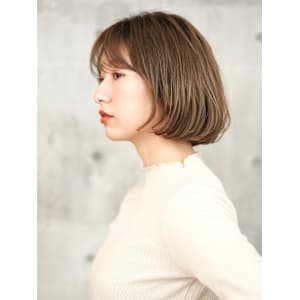 前下がりショート・ボブ/絶壁解消/前髪あり/40代/30代 - INCEPTION  GINZA 銀座【インセプション】掲載中