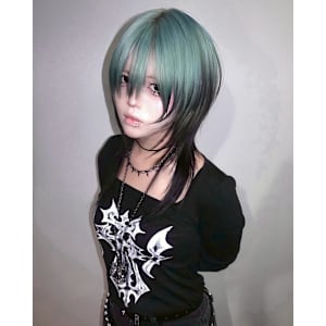 ルーツカラー　デザインカラー　ケアブリーチカラー　姫レイヤー - Null 表参道本店 デザインカラー/ダブルカラー【ヌル】掲載中