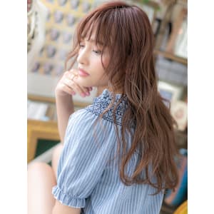 外国人風プリカール小顔ミルクティーピンク　エアウェーブパーマ - COVER HAIR bliss【カバーヘア ブリス】北浦和/北浦和西口店【カバー ヘア ブリス キタウラワ キタウラワニシグチテン】掲載中