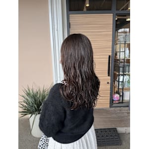 コテ巻き風デジタルパーマ - 半個室 rire hair 大野城店【ハンコシツリールヘアー オオノジョウテン】掲載中