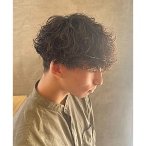 無造作パーママッシュ