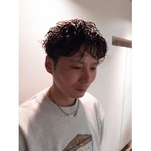 メンズパーマ/メンズカット/短髪