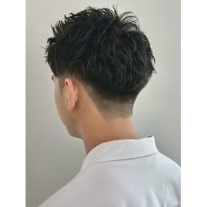 ツーブロック メンズショート 束感 ビジネスヘア 30代 - Men's salon SEPT. 博多【メンズサロン セプト ハカタ】掲載中
