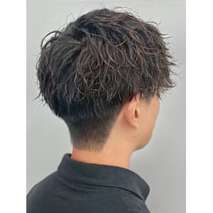 波巻きツイストスパイラルパーマ 束感 ツーブロック 20代 - Men's salon SEPT. 博多【メンズサロン セプト ハカタ】掲載中