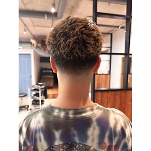 癖毛パーマ　メンズパーマ　メンズカット