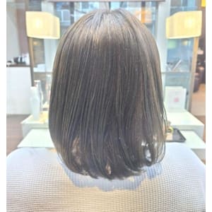 ミィディアムボブアッシュカラー - ENOMOTO 髪質改善・白髪ぼかし【エノモト】【エノモト】掲載中