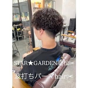 2026年メンズ人気の波打ちパーマhair^_^
