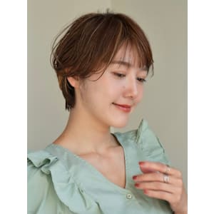 ショート・ボブ/丸顔/前髪あり/絶壁解消/40代/50代/ - INCEPTION  GINZA 銀座【インセプション】掲載中