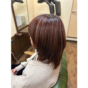 アクセントカラー - Piece of Hair【ピースオブヘアー】掲載中