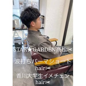 2026年メンズ人気波打ちパーマ刈り上げショートhair✂︎