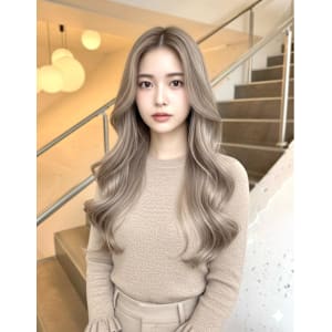 ミルクティーグレージュ髪質改善艶髪 - ao. 渋谷/表参道 ダブルカラー・ハイトーン・髪質改善【アオ】【アオ シブヤ オモテサンドウ ダブルカラー ハイトーン カミシツカイゼン】掲載中