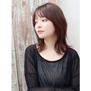 外ハネミディアム