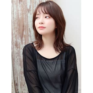 外ハネミディアム