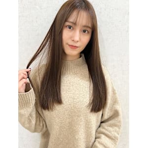 セミロングレイヤー