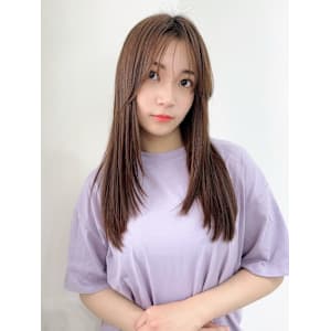 セミロングレイヤー