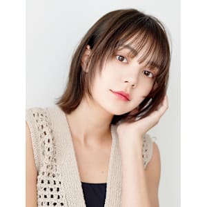 ボブ顔周りレイヤー