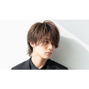 【メンズ】ニュアンス×前髪ロング