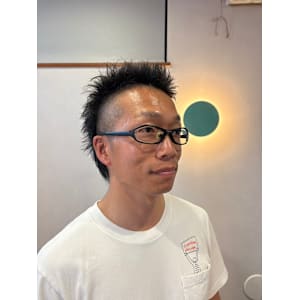 ベテランバーバーが創る 大人メンズショートウルフ