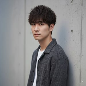 【メンズ】マッシュ×ショート