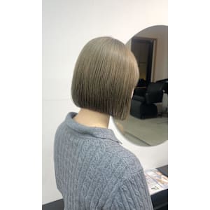 ベージュカラー/オリーブグレージュ/ボブ/ボブカット - AO。【アオ】掲載中