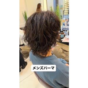 メンズゆるツイストスパイラルパーマウルフ - K:R鶴川【カールツルカワ】掲載中
