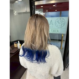 デザインカラー - AIZU本厚木 白髪ぼかし ハイライト バレイヤージュ 髪質改善【アイズホンアツギ シラガボカシ ハイライト バレイヤージュ カミシツカイゼン】掲載中