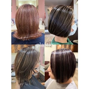 白髪ぼかしハイライト - hair&color Plaatje 相模大野【ヘアーアンドカラー　プラーチェ　サガミオオノ】掲載中