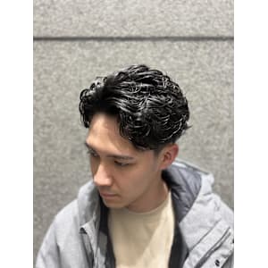 大人パーマ！ビジネスヘア　日本橋室町パーマのうまいお店