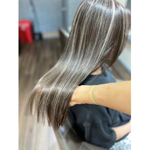 白髪ぼかし☆３Dコントラストハイライト♪