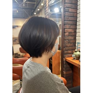 美シルエット！丸みショート【027スタイル】 - hair make flencia【ヘアメイクフレンシア】掲載中