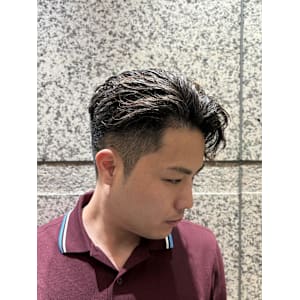 サイドバックパーマ！　日本橋室町パーマのうまい理容室