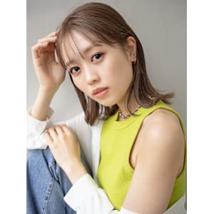 大人可愛い20代30代/髪質改善/ブリーチ/レイヤーカット