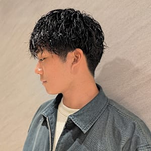 メンズ/マッシュ/ニュアンスパーマ/ニュアンスマッシュ