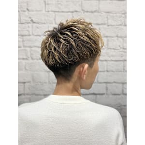 メッシュツーブロックショート - グレイスフルバーバー プラチナム【グレイスフルバーバー プラチナム】掲載中