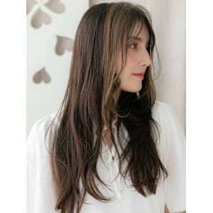 ミストバングフェイスフレーミングレイヤーロング20代30代 - mod's hair【モッズヘア】上尾/上尾西口店【モッズヘア アゲオ アゲオニシグチテン】掲載中