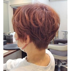 ピンクカラーショートボブ - ENOMOTO 髪質改善・白髪ぼかし【エノモト】【エノモト】掲載中