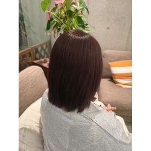 艶っと白髪も活かしたレッドブラウン - EMU international 春日部本店【エムインターナショナル】掲載中