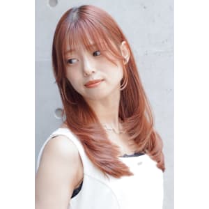 小顔レイヤー　ワンカール　カッパーブラウンカラー - TOP SHAPE【トップシェイプ】掲載中