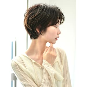 前下がりショート・ボブ/絶壁解消/前髪あり/40代/30代 - INCEPTION  GINZA 銀座【インセプション】掲載中