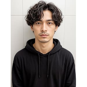 アップバング波打ちパーマフェザーショートp1　ラルフサーフ - COVER HAIR bliss【カバーヘア ブリス】上尾/上尾西口店【カバーヘアブリス アゲオ アゲオニシグチテン】掲載中