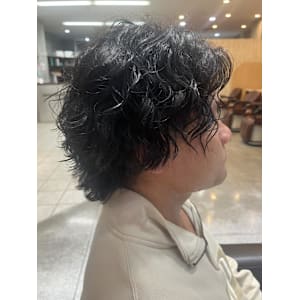 メンズ　サーフカールウルフパーマ - Prism【プリズム】掲載中