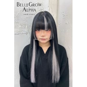 カラー＋エクステ - BELLE GROW ALPHA HAIR&NAIL【ベルグローアルファヘアアンドネイル】掲載中